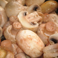 Champiñones “Zubía” con brandy de Sanlúcar.