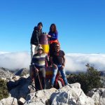 Sobrevolando la Sierra de Grazalema.