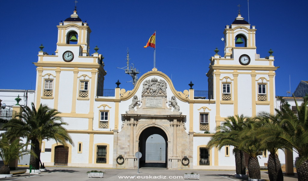 El Arsenal de La Carraca de San Fernando.