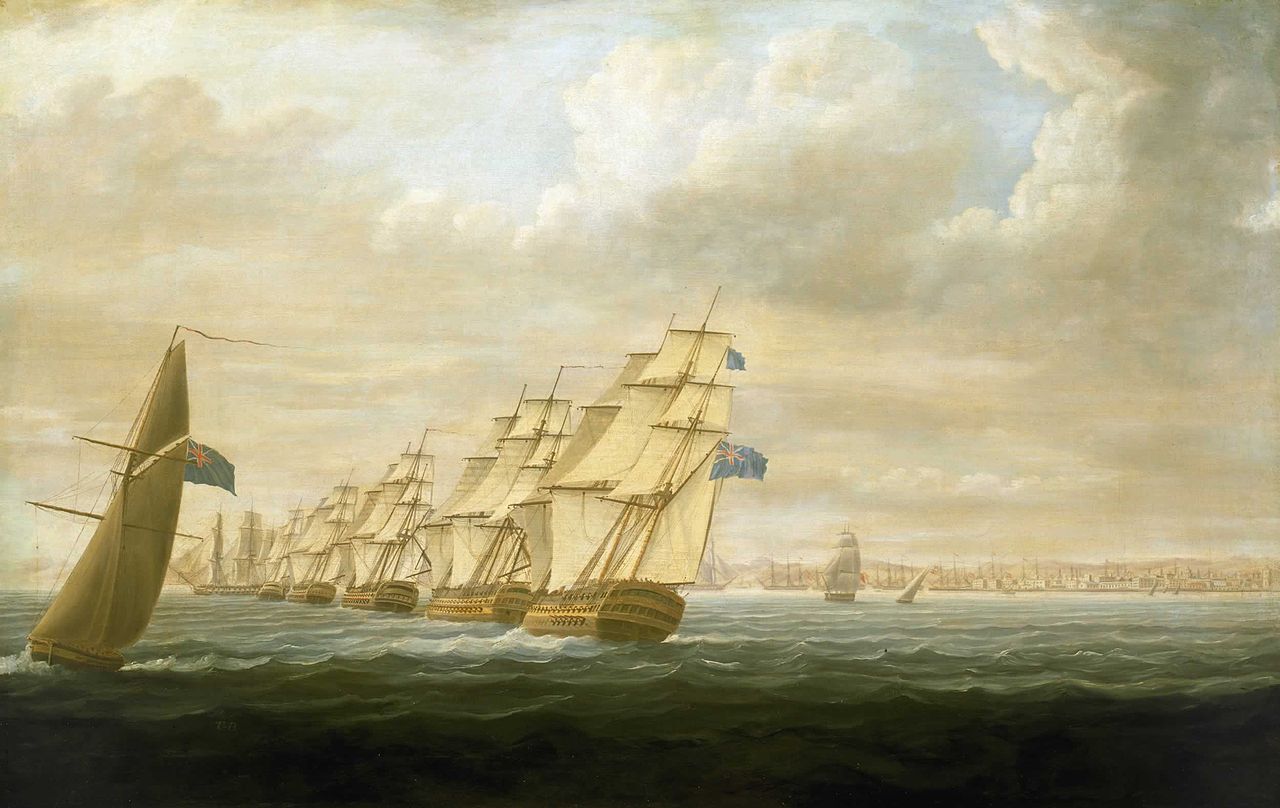El bloqueo de la Escuadra de Nelson a Cádiz en julio de 1797