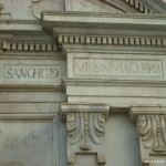 Detalle de la Iglesia de San Agustín de Cádiz.