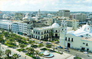 Vista de la ciudad mexicana de Veracruz