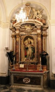 Retablo de San Fermín en la Iglesia del Rosario de Cádiz